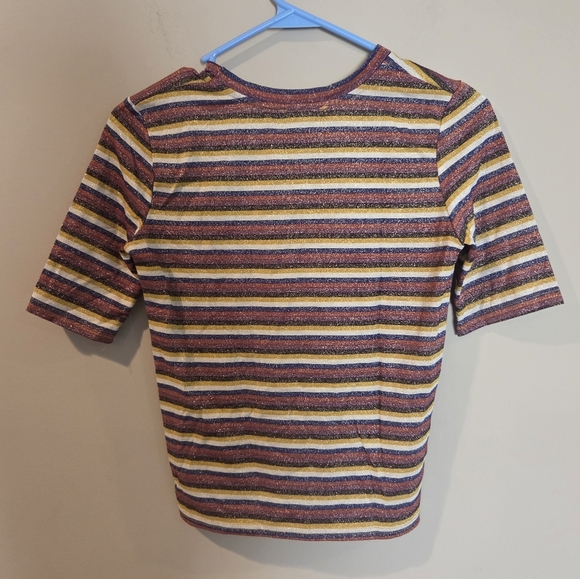 3/16 Zara Trafulec Striped Tee - Picture 2 of 3